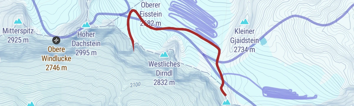 Route map: Dirndl-Tour